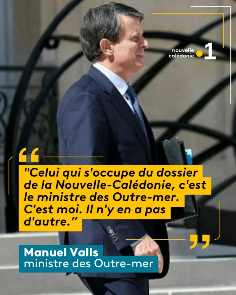 Valls se défend sur le dossier Calédonien
